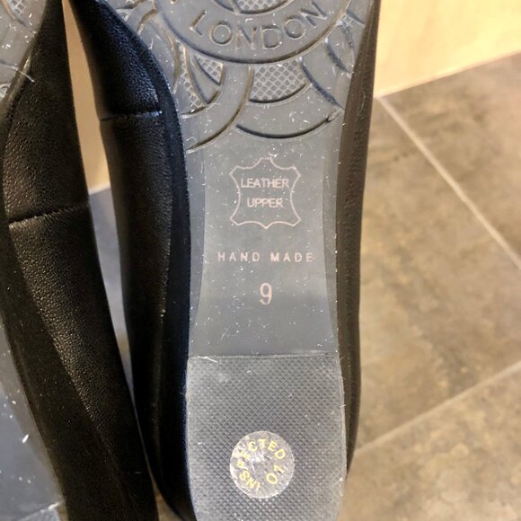 Black Wedge Vespa Shoe - Picture 5 of 10